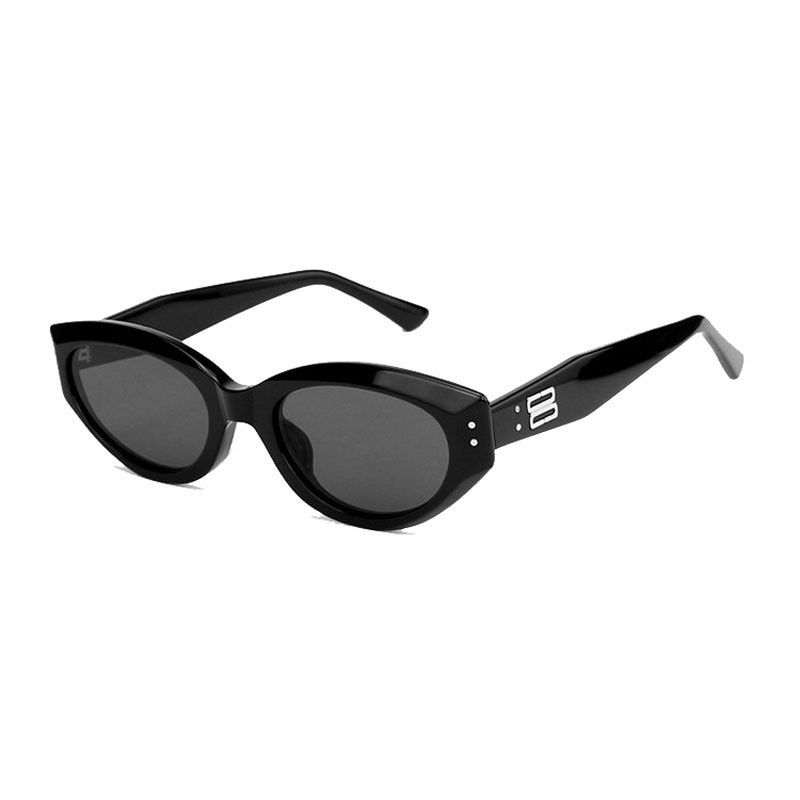 Retro Cateye Sunglasses Female Small Face Ins Sunglasses