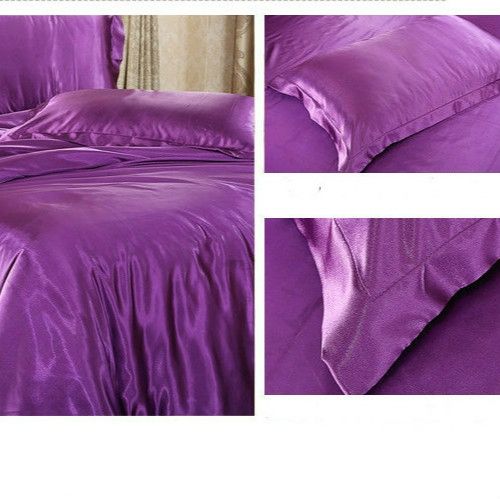 Pure Satin Silk Bedding Set