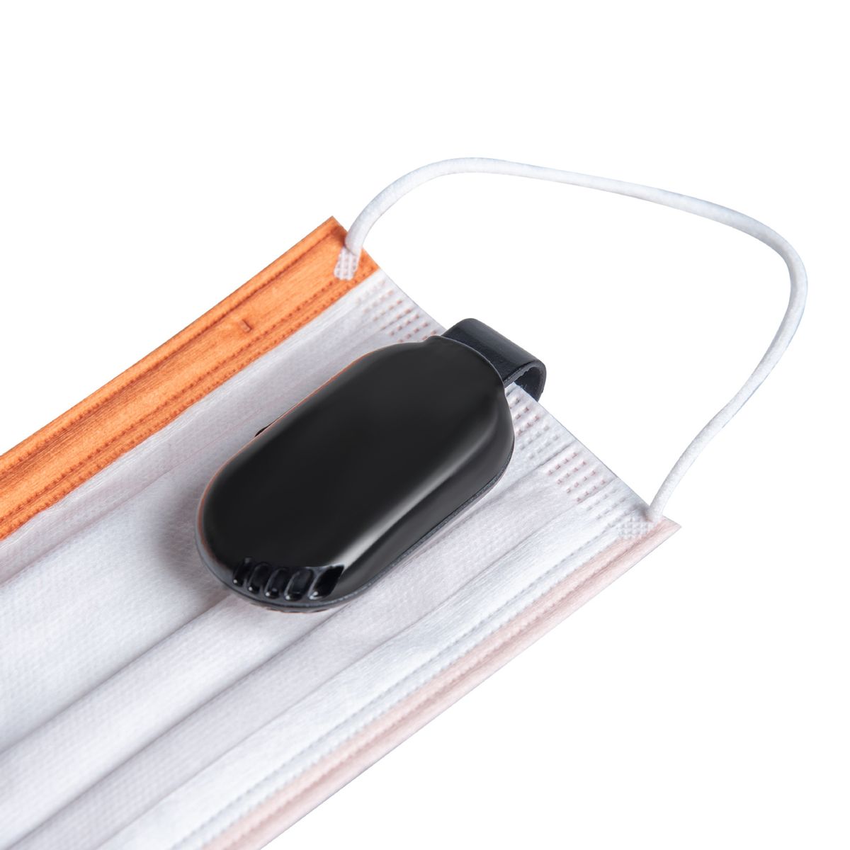 Wearable Air Purifiers Clip Design Smooth Surface-Black