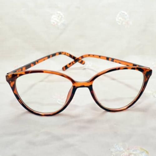 Retro Cat Eye Optical Fashion Glasses Leopard Skin Frames