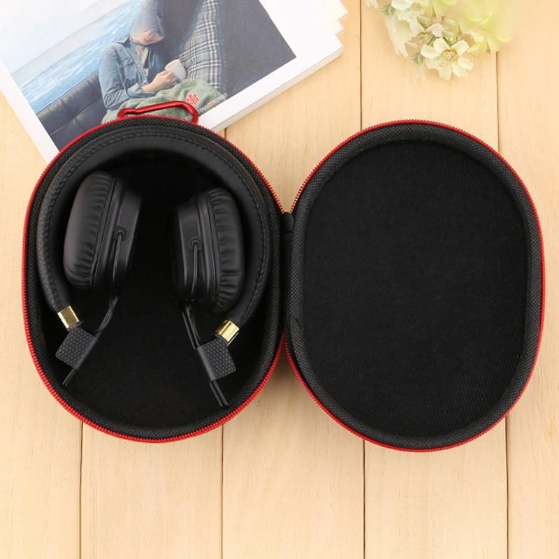 Carrying Case Travel Storage Bag Protector Headphones Cover Earphone Hard Case for Beats Solo 2 3 Studio 2.0 3.0 Red