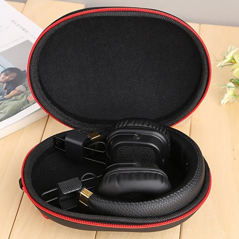 Carrying Case Travel Storage Bag Protector Headphones Cover Earphone Hard Case for Beats Solo 2 3 Studio 2.0 3.0 Red