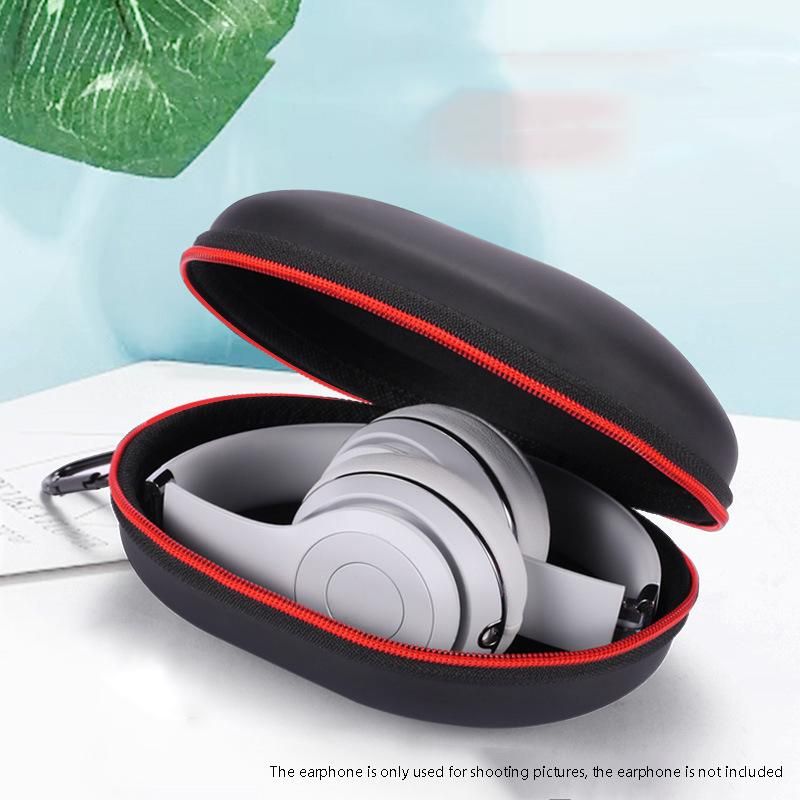 Carrying Case Travel Storage Bag Protector Headphones Cover Earphone Hard Case for Beats Solo 2 3 Studio 2.0 3.0 Red