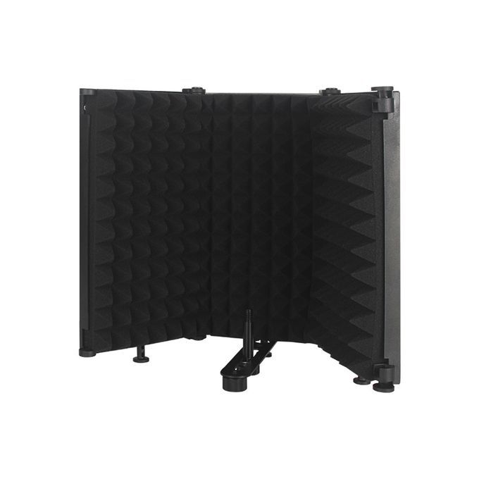 Foldable Adjustable Sound Absorbing Vocal Recording Panel