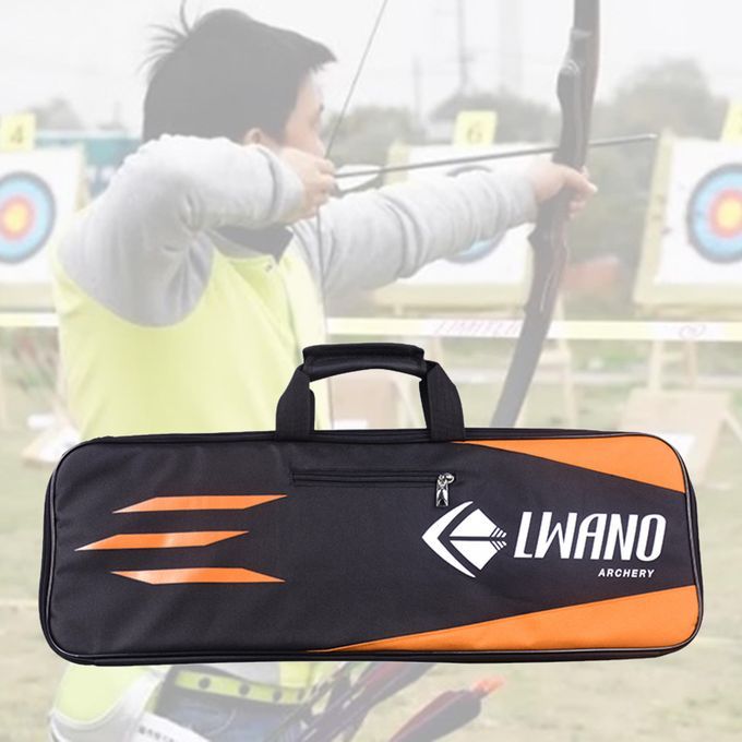 Recurve Archery Bow Case Hand Bag Takedown Bow Case Accessories Orange