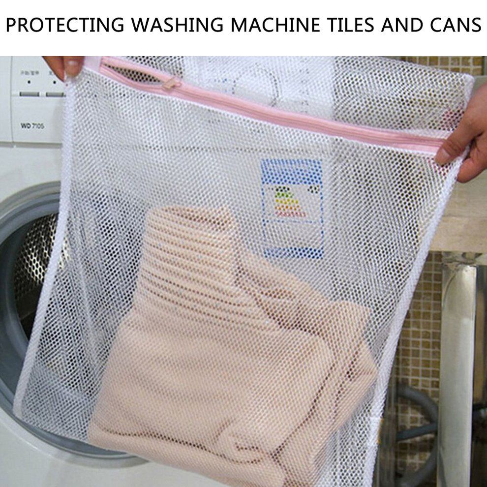 Zippered Mesh Laundry Wash Bags For Delicates Bra Lingerie Socks Underwear