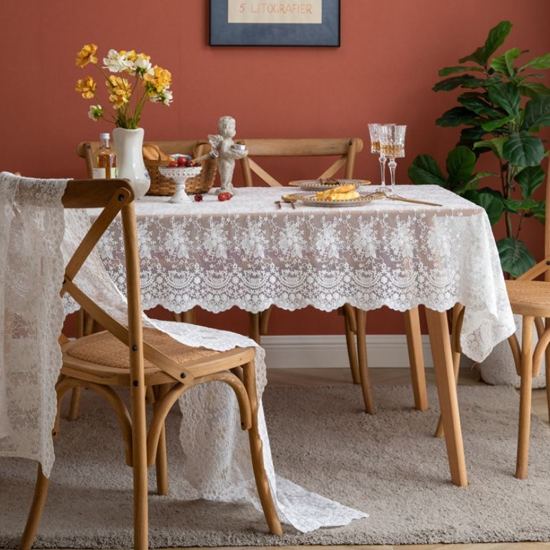 Lace Table Runner Wedding Decoration, Size: 40x200cm