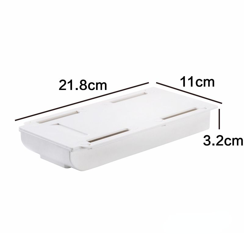 Home Organizer Box Drawer Storage Box S Stick Pencil Tray Stand for Pens Under Desk Storage Drawer  Table Drawer Box