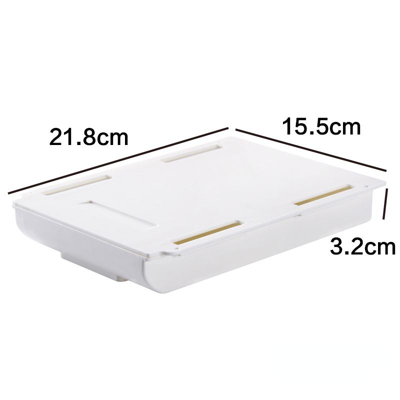 Home Organizer Box Drawer Storage Box S Stick Pencil Tray Stand for Pens Under Desk Storage Drawer  Table Drawer Box
