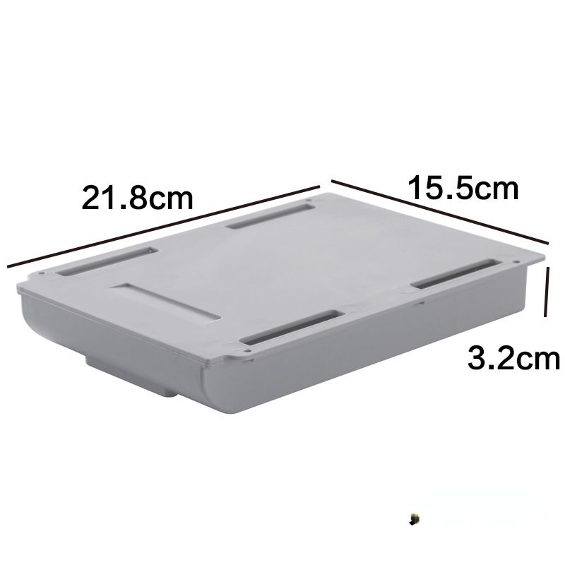 Home Organizer Box Drawer Storage Box S Stick Pencil Tray Stand for Pens Under Desk Storage Drawer  Table Drawer Box