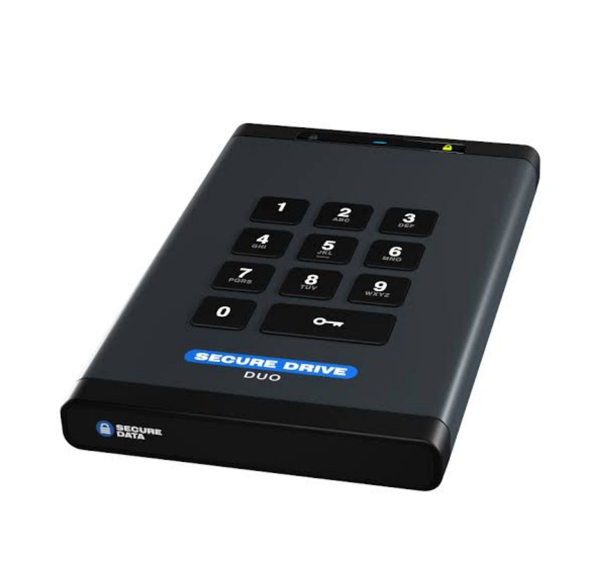 SecureData SecureDrive KP 5TB Encrypted HDD With Keypad Authentication