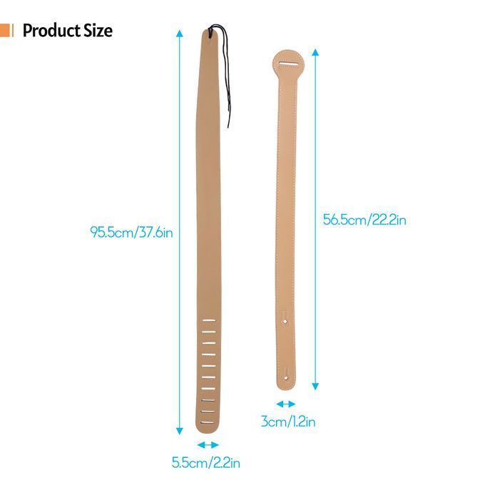 Adjustable Guitar Strap Leather Shoudler Strap With