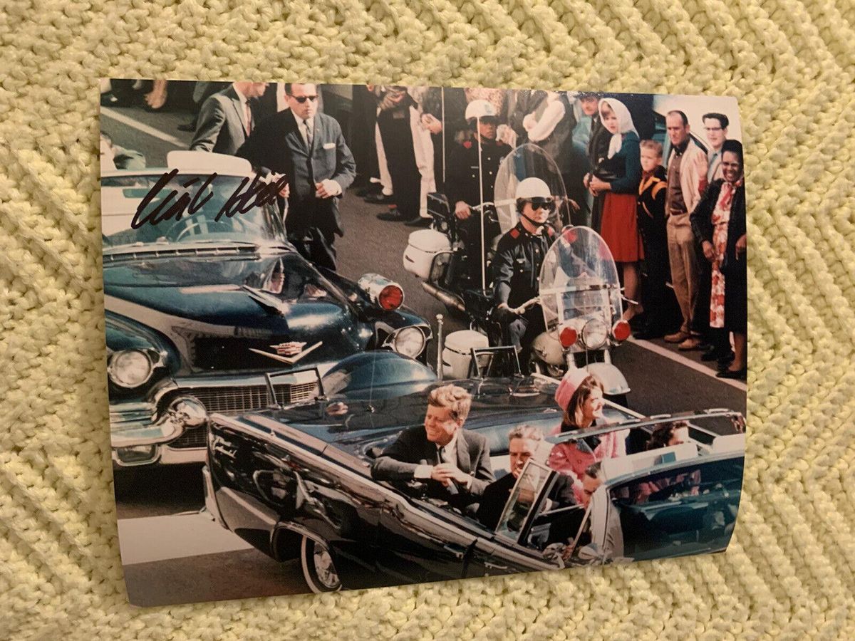 Clint Hill Signed 8 X 10 Photo Poster painting Autographed JFK Secret Service John Kennedy