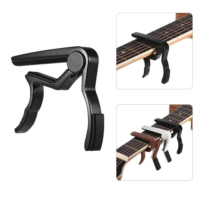 Single-handed Guitar Capo Clamp Aluminum Alloy Quick Change