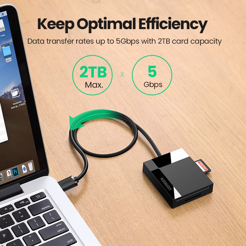USB 3.0 Card Reader SD Micro SD TF CF MS Compact Flash Card