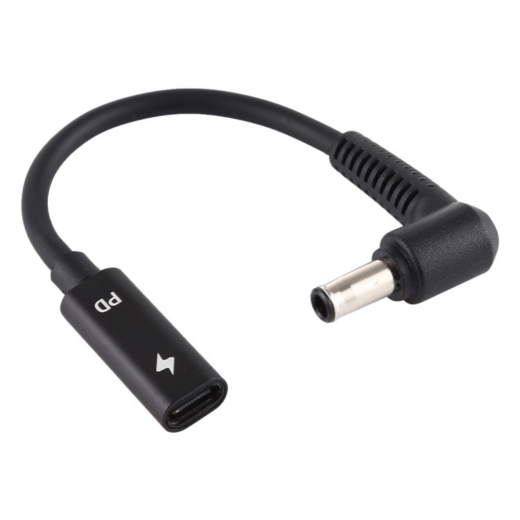 DP 5.0 X 1.0mm To Type-C Female Power Adapter Charger Cable
