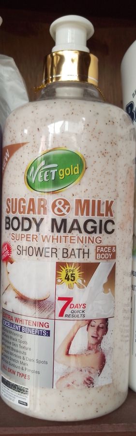 Sugar And Milk Body Magic Super Whitening Shower Gel