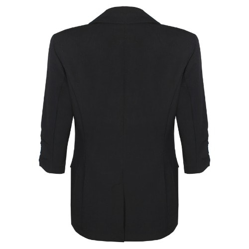 Black Boyfriend Longline Blazer