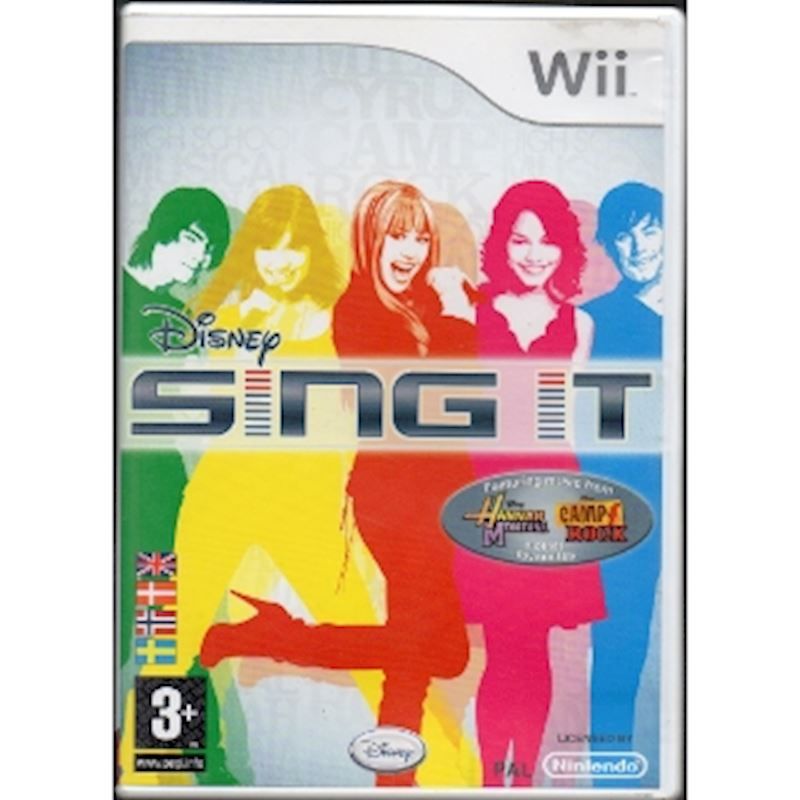 Disney Sing It- Nintendo Wii(pal)