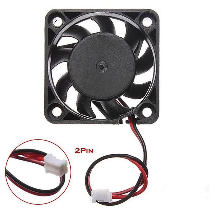 8pieces 12V 2Pin 40mm Mini 4cm Fan Silent Cooler Cooling Fan For
