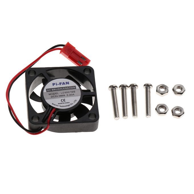 3Pcs 5V 02A Cooling Cooler Fan Screw For Raspberry Pi Model B Pi 2