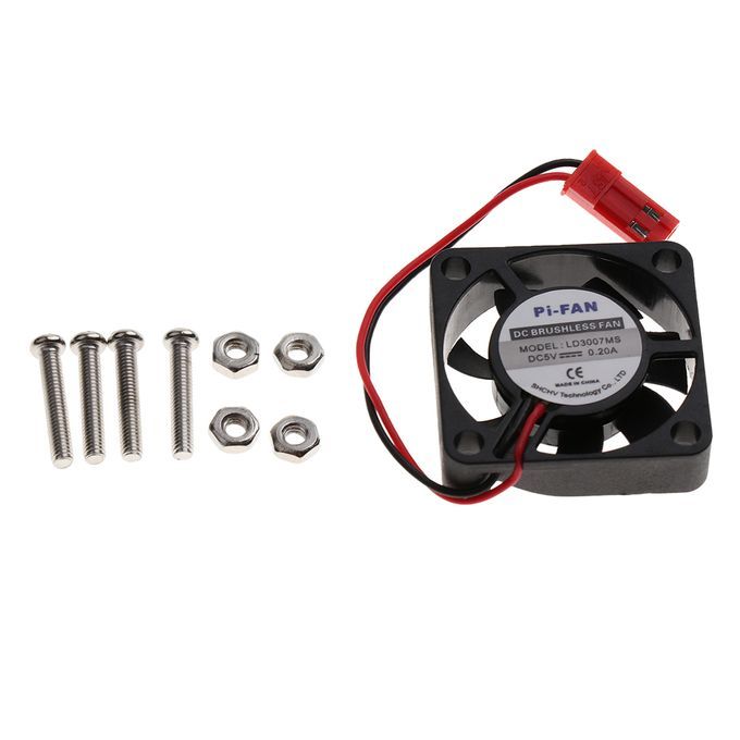 3Pcs 5V 02A Cooling Cooler Fan Screw For Raspberry Pi Model B Pi 2