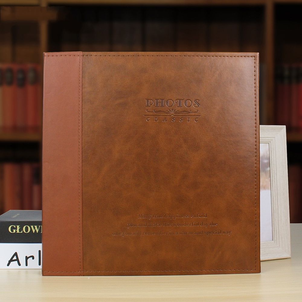 12 Inch 20 Pages/40P PU Leather Photo Album