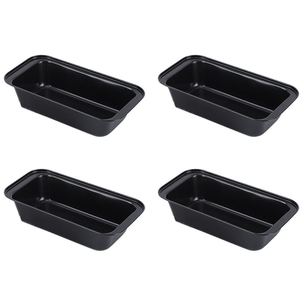 4Pcs , Household Oven , Bread BakewareBlack)