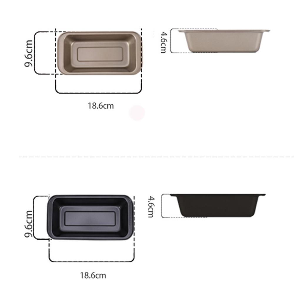 4Pcs , Household Oven , Bread BakewareBlack)