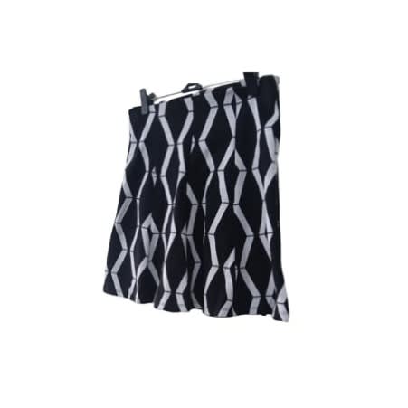 Women's Short Skirt- Black And White
