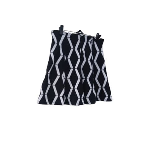 Women's Short Skirt- Black And White