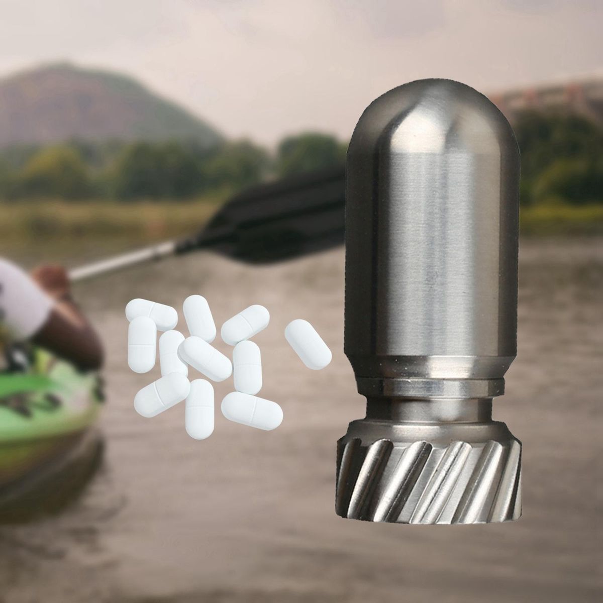 Travel  Container Vitamin Holder  Box