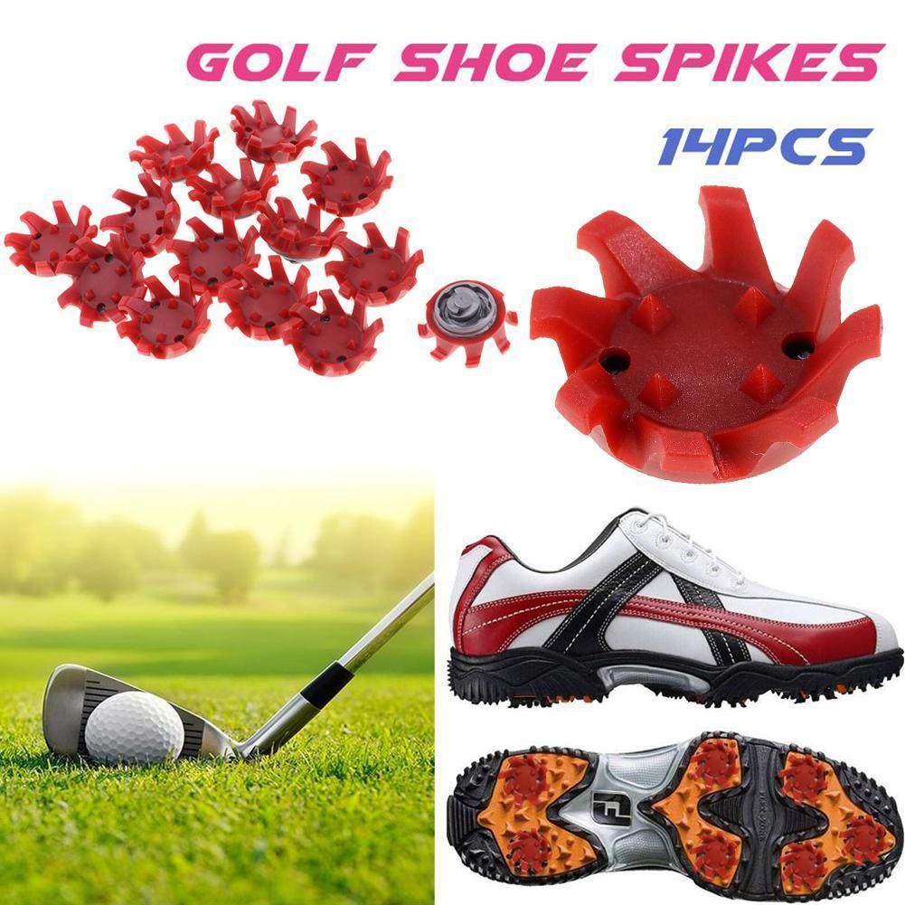 14pcs Tpr Golf-Shoe Spikes Replacement Champ Cleats Turn