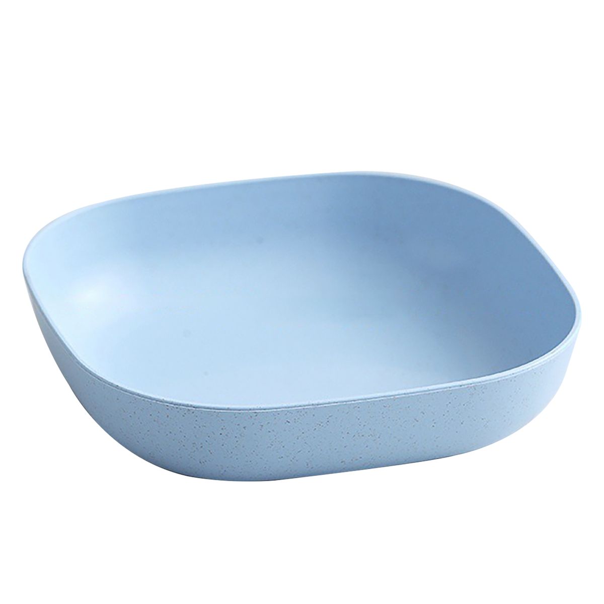 Household Wheat Straw Unbreakable Snacks Fruit Bones-Blue