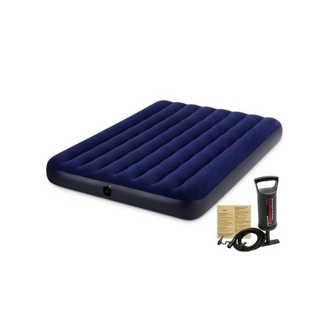 Quality Inflatable Airbed With Hand Pump For 2 Persons.