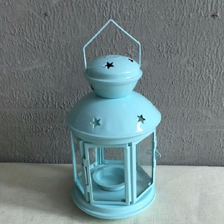 Hollow Star Iron Candle Holder Decoration
