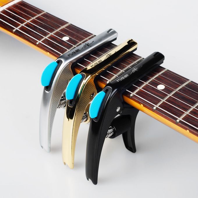 Multifunctional Single-handed Guitar Capo Clamp Zinc Alloy