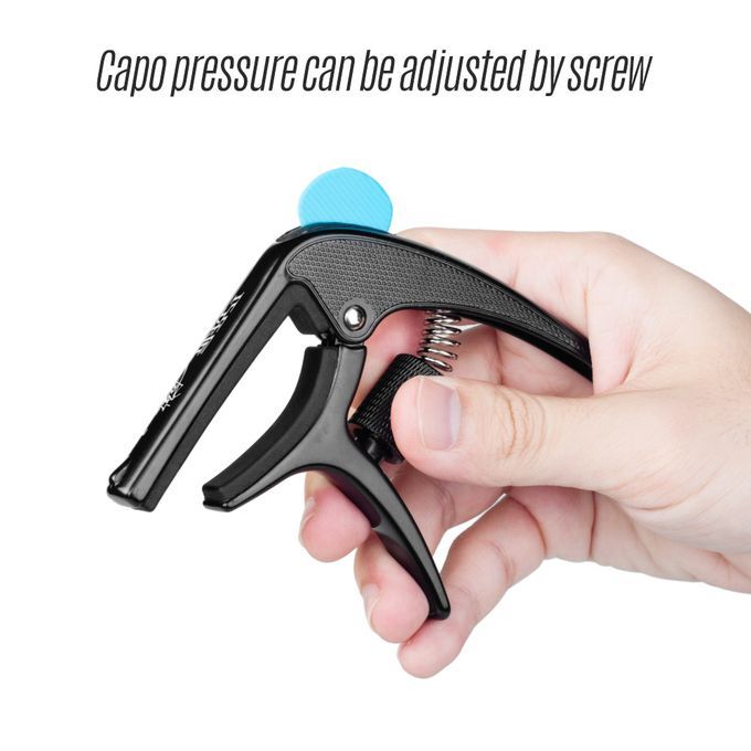 Multifunctional Single-handed Guitar Capo Clamp Zinc Alloy