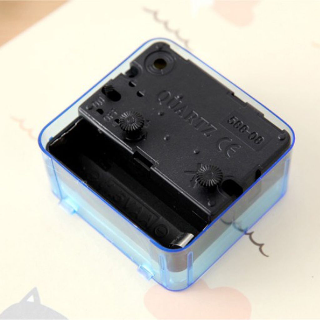 Square  Clock Travel  Clock Bedroom  Table Clock Blue