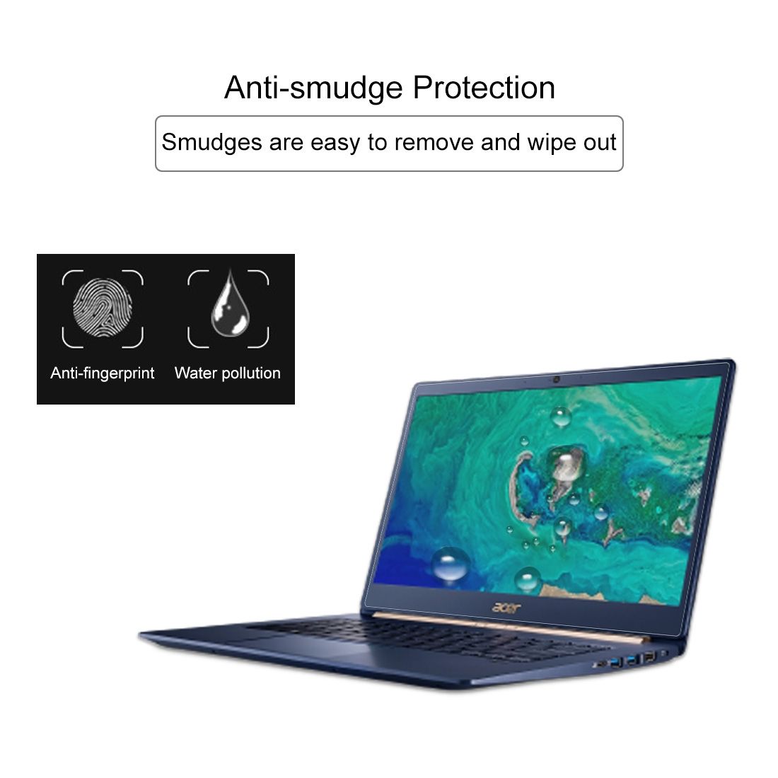 Laptop Screen HD Tempered Glass Protective Film For Acer Swift 5 Laptop - SF514-52T-82WQ 14 Inch