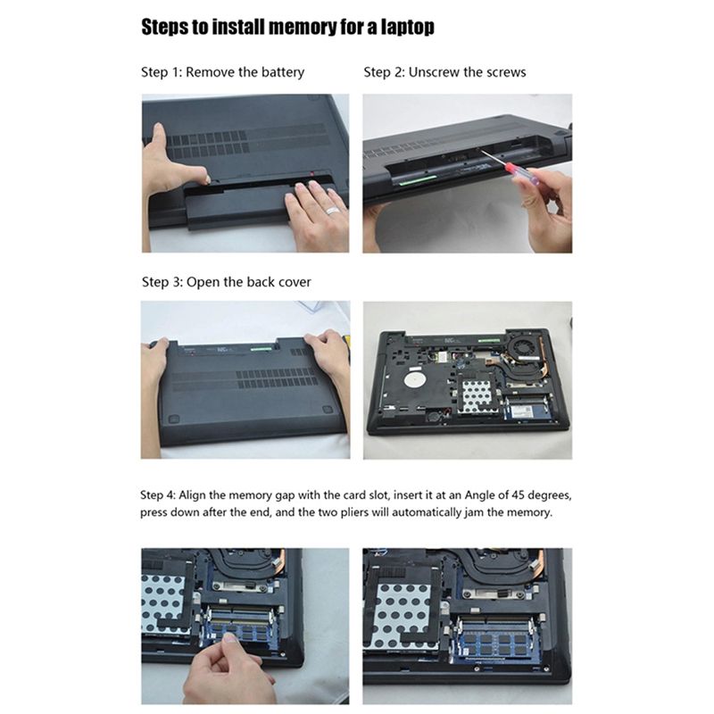 Multiple colors 2Pcs DDR3L 4GB RAM Laptop Memory 1333MHz Memoria Ram for Laptop UDIMM Memoria Rams for Notebook DRR3 4GB RAM Memomry