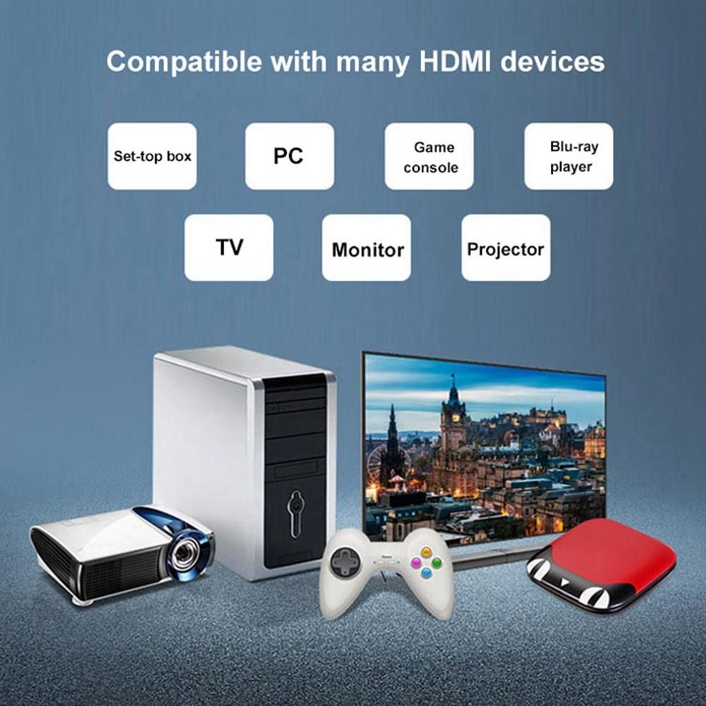 SW034 Switcher HDMI-Compatible 2.1 2 in 1 Out 8K 60Hz 4K 120Hz Switch Adapter Support HDR for PS4 PS5 Laptop PC TV