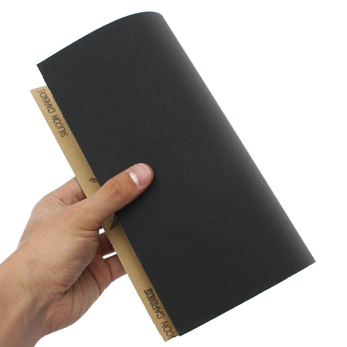 25PCS Sanding Sheets Wet Dry Silicon Carbide Waterproof Sandpaper Grits 280 X 230mm For Sanding Primer Putty Filler 2000 Grits
