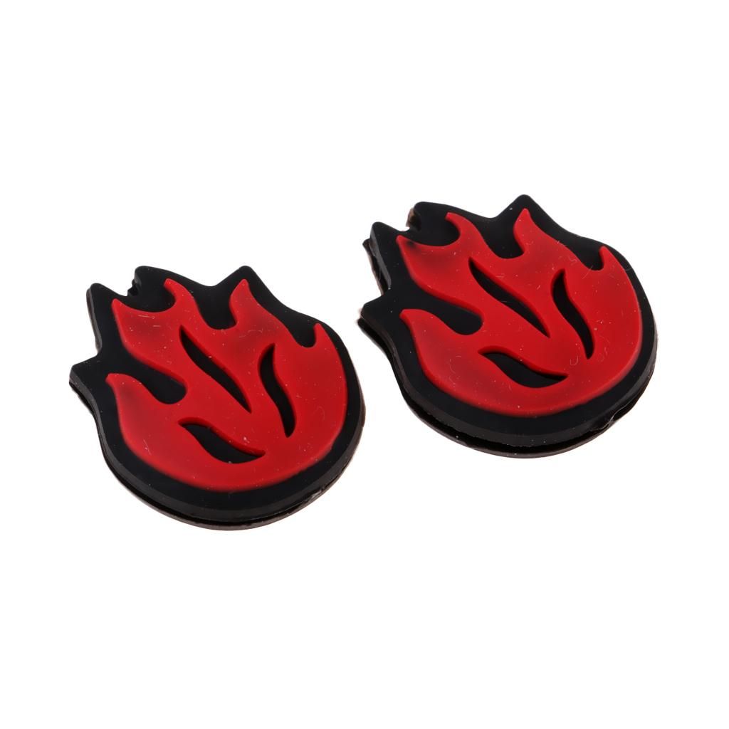 2Pcs/ Tennis Vibration Dampeners Replacement Tennis Red