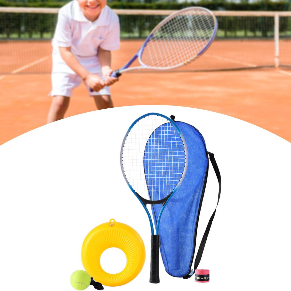Tennis Return Set Tennis Racket Exercise Return Kid With