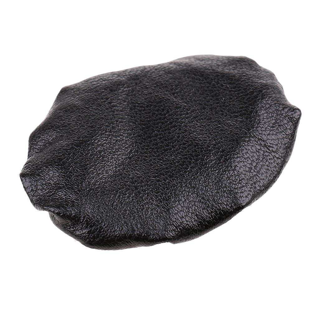 1/6 PU Leather Women  Female Hat   For 12'' Action Figure Doll Black