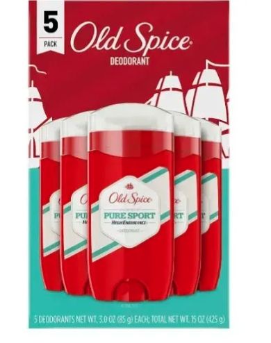 High Endurance Pure Sport Deodorant X 5pack