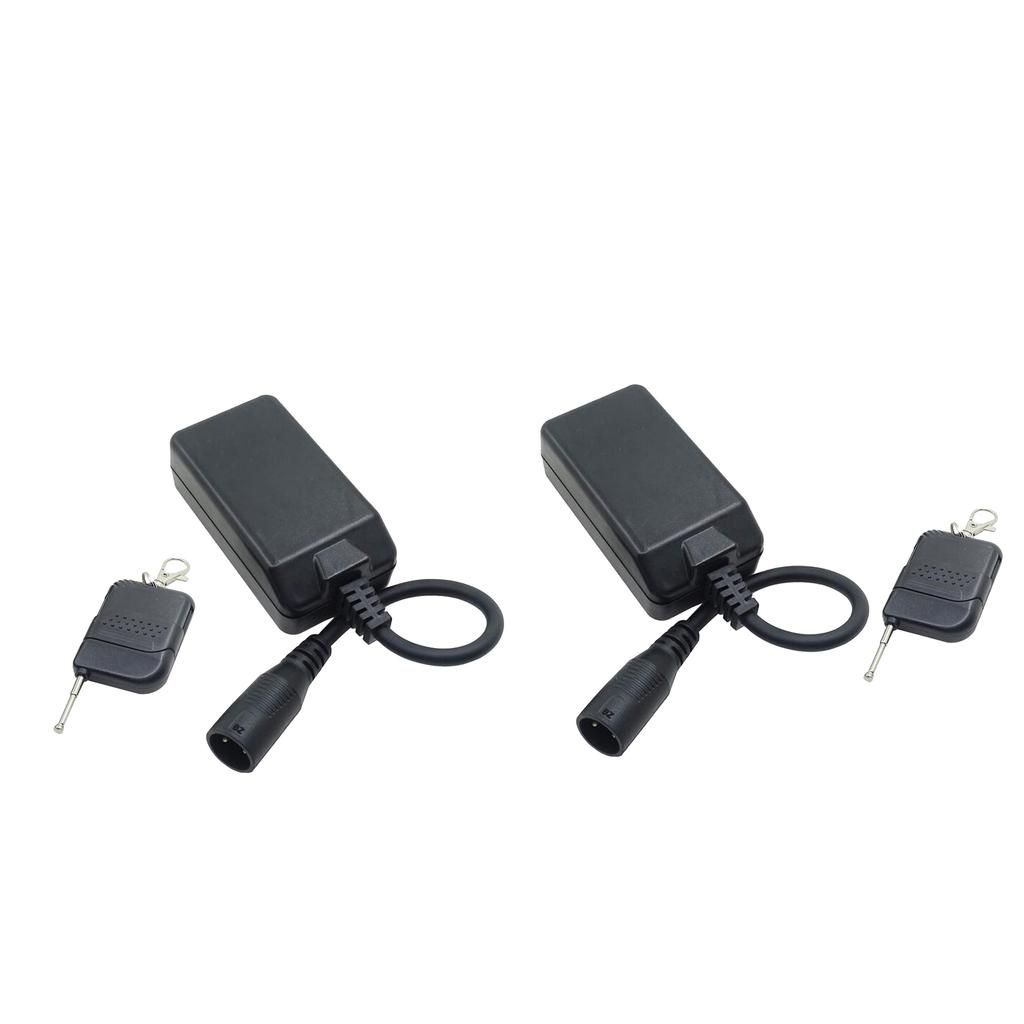 2 Piece Fog Machine Wireless Remote Control Portable 400w