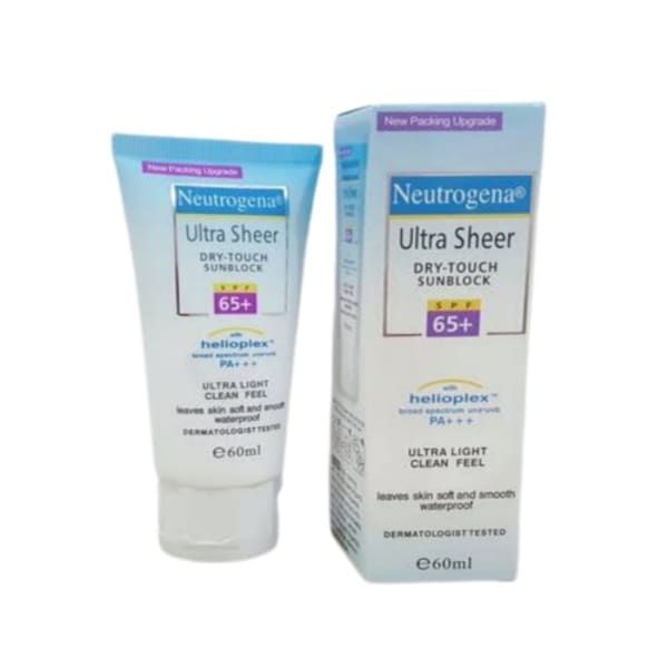 Ultra Sheer Sunblock 60ml X2pcs