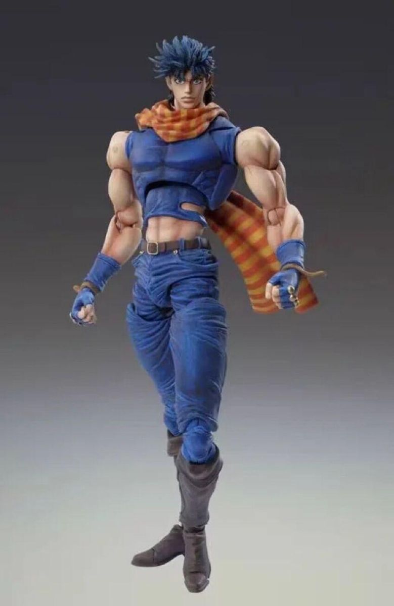 Jojo's Bizarre Adventure Joseph Joestar Action Figure PVC Joint Movable Doll Collectible Ornament Toys Gift